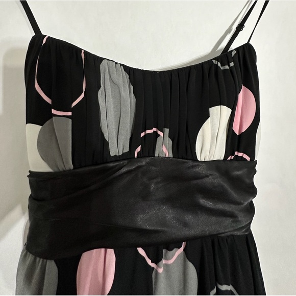Ruby Rox Black Pink White Gray Polka Dot Tulle Hem Dress Vintage Y2K Size Small - Picture 6 of 7